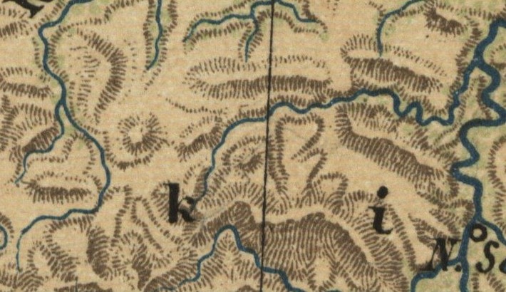 Mapa Gr i Rzek Galicyi i Bukowiny